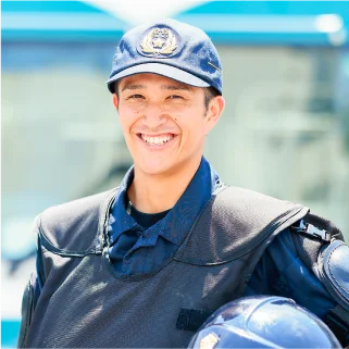 警備警察インタビュー人物画像